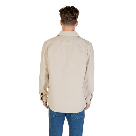 Hugo Boss Beige Polyester Shirt