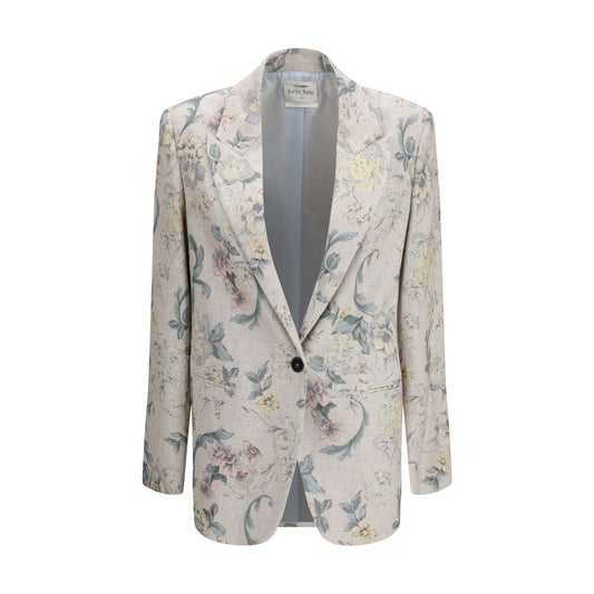 Forte_Forte Multicolor Viscose Coat
