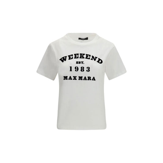 Max Mara White Cotton T-Shirt