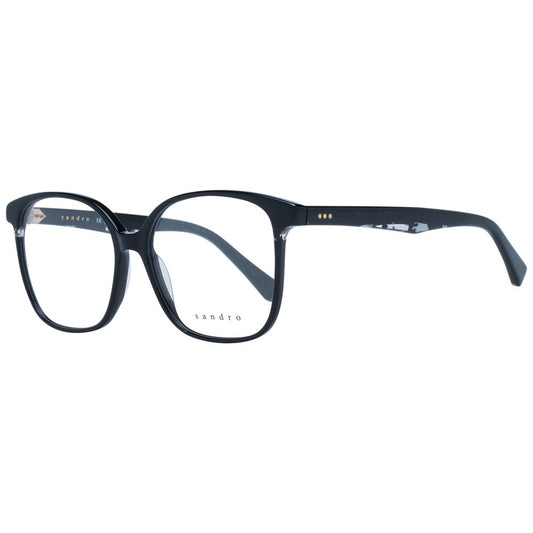 Sandro Black Stainless Steel Glasses Frames
