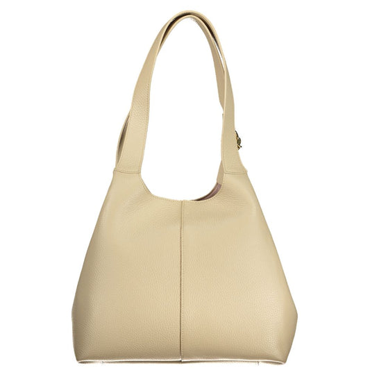 Coccinelle Beige Pelle Women Handbag