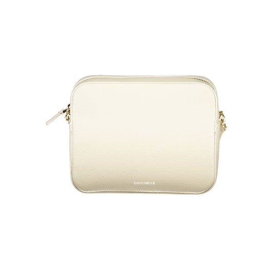Coccinelle Bianco Pelle Woman Handbag