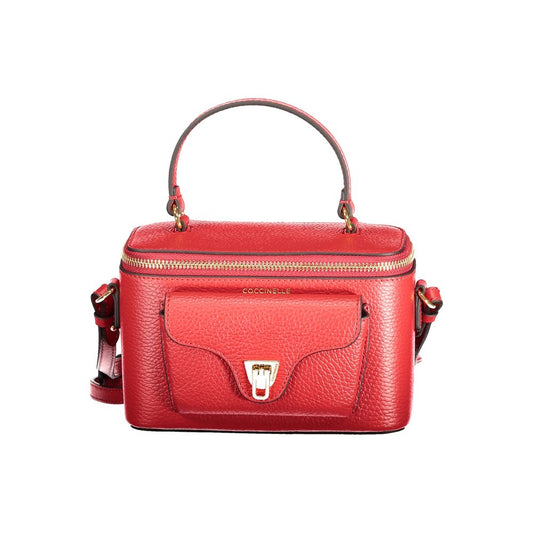 Coccinelle Rosso Leather Women Handbag