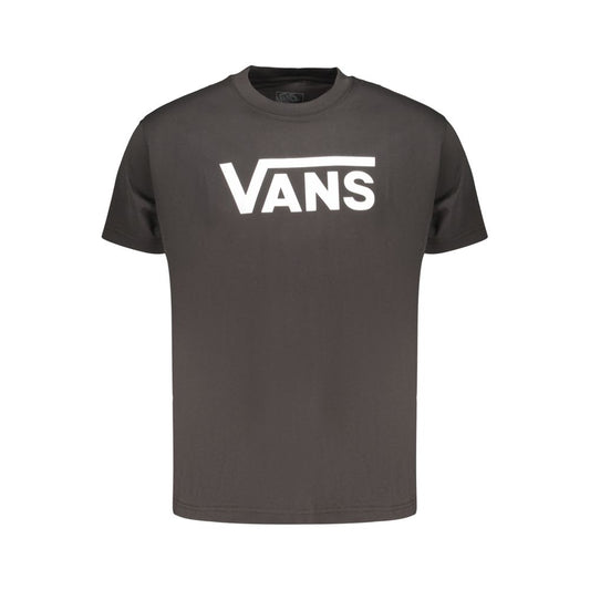 Vans Black Cotton Men's T-Shirt