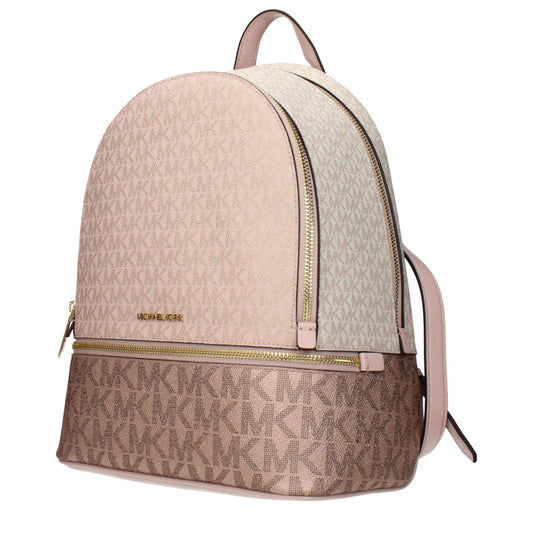 Michael Kors Pink Fabric Backpack