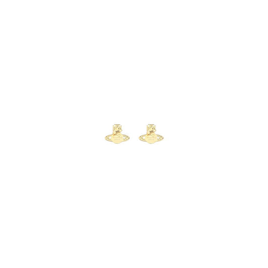 Vivienne Westwood Gold Brass Earrings