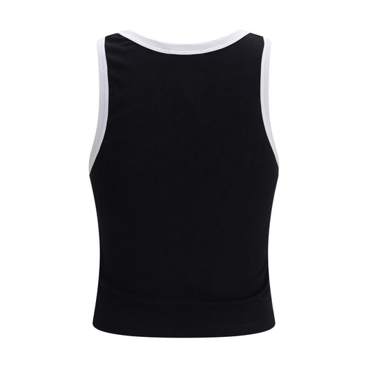 GCDS Black Cotton Top