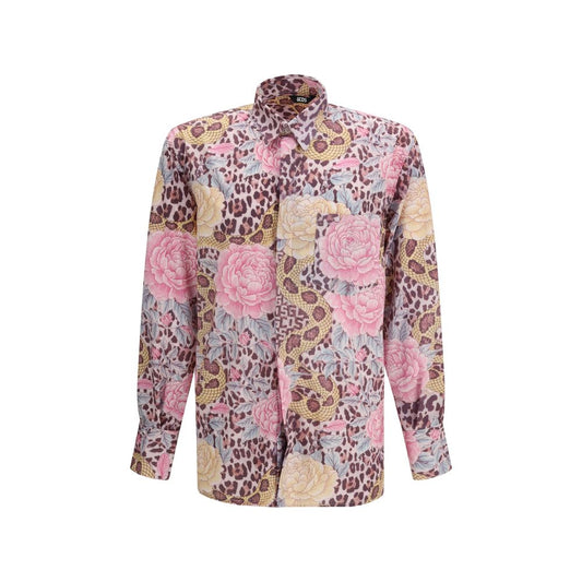 GCDS Multicolor Polyester Pattern Shirt