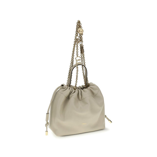 Chloé Beige Lamb Ovis Aries Aries Shoulder Bag
