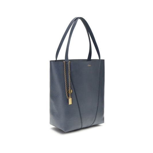 Chloé Blue Calf Leather Bos Taurus Shoulder Bag