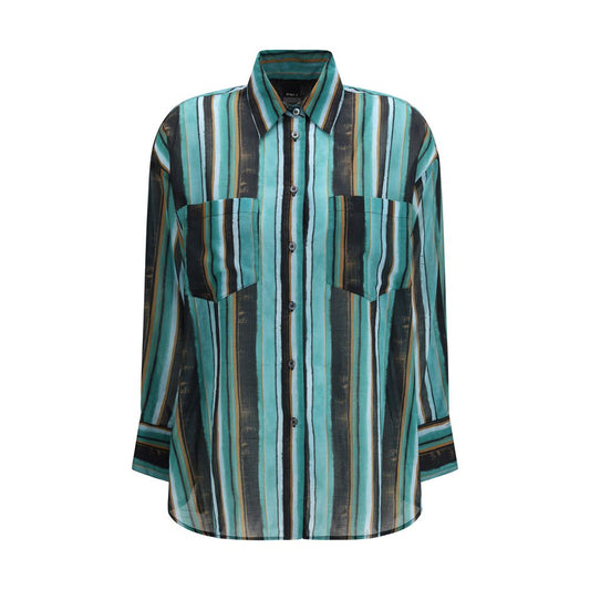 PINKO Multicolor Cotton Pattern Shirt