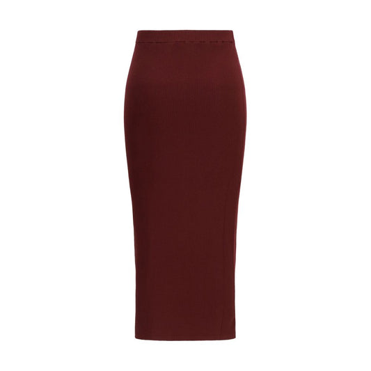 Max Mara Bordeaux Viscose Sweatshirt