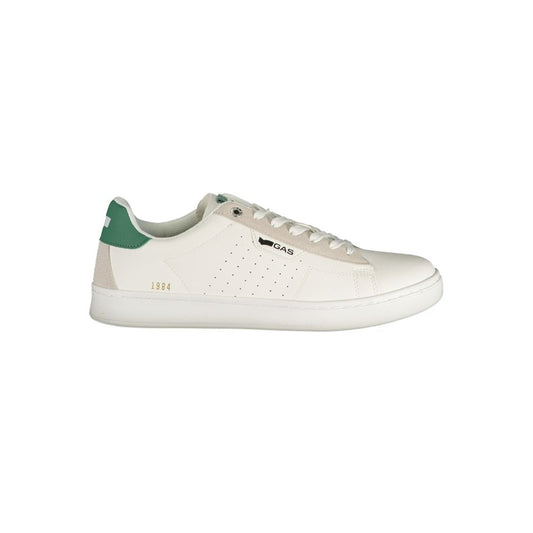 Gas Bianco Poliuretano Men Sneaker