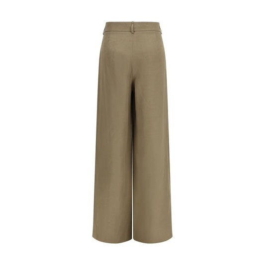 Giorgio Armani Beige Linen Casual Pants