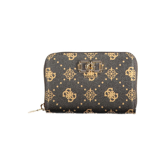 Guess Jeans Marrone Poliuretano Womens Wallet