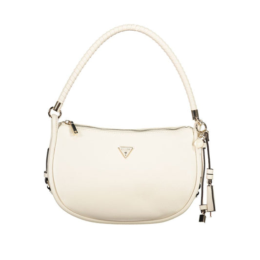 Guess Jeans Bianco Poliuretano Woman Bag