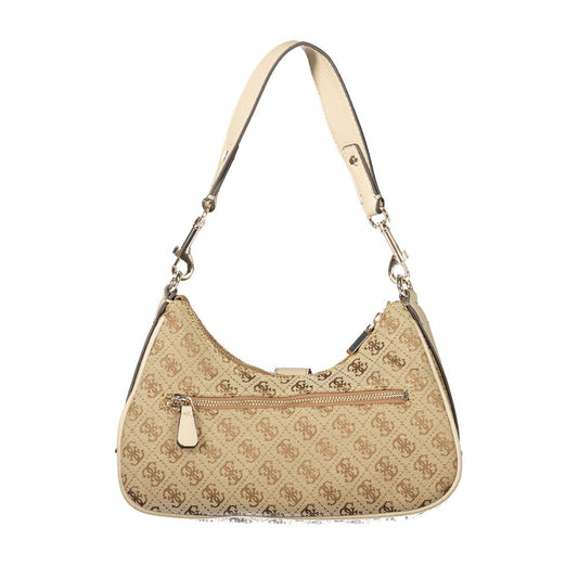 Guess Jeans Beige Poliuretano Women Handbag