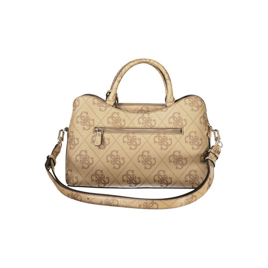 Guess Jeans Beige Polyethylene Handbag