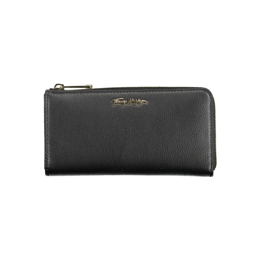 Tommy Hilfiger Nero Poliuretano Women Wallet