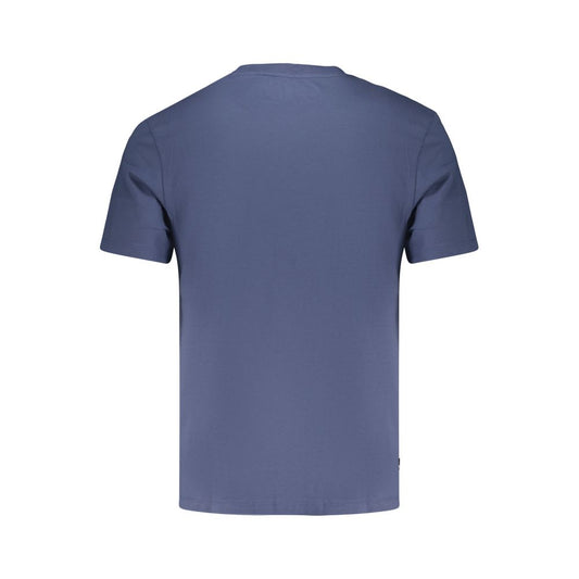 Timberland Blu Cotton Men T-Shirt