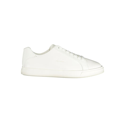 Calvin Klein Bianco Polyurethane Men Sneaker