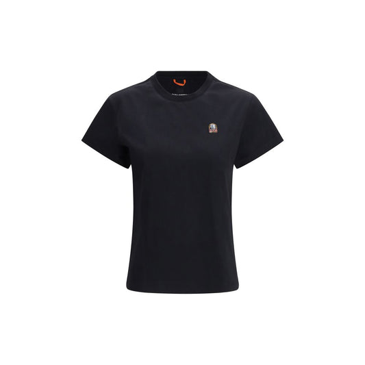 Parajumpers Black Cotton T-Shirt