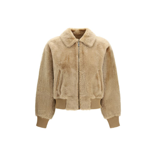 Max Mara Beige Alpaca Vicugna Pacos Coat