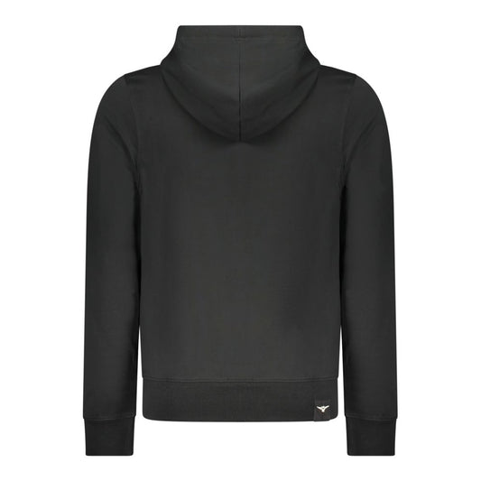 Accademia Militare Black Cotton Men's Sweatshirt