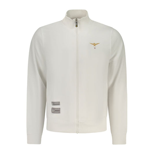 Accademia Militare Bianco Cotton Mens Sweatshirt