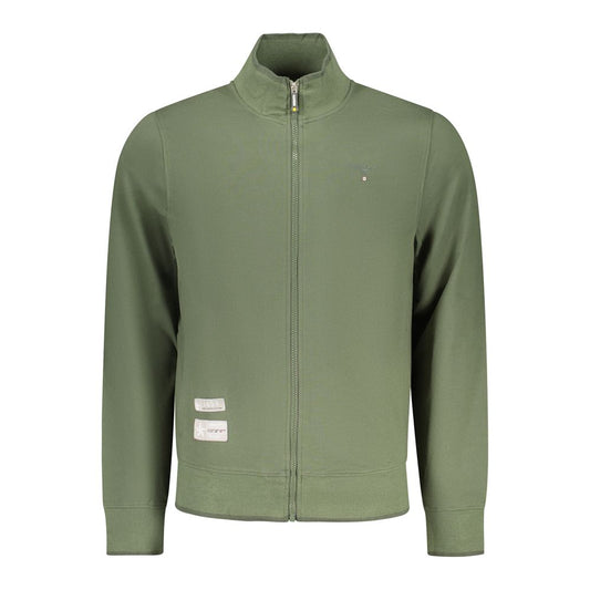 Accademia Militare Verde Cotton Mens Sweatshirt