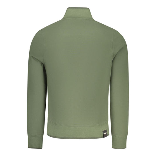 Accademia Militare Verde Cotton Mens Sweatshirt
