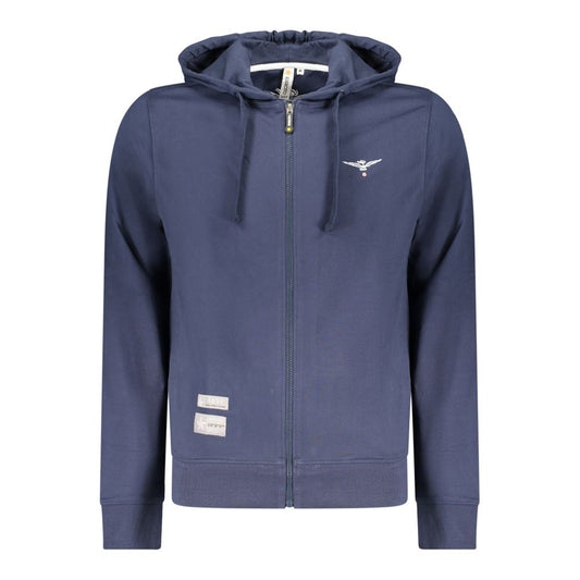 Accademia Militare Blue Cotton Men's Sweatshirt