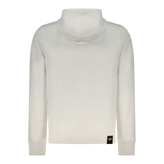 Accademia Militare White Cotton Men's Sweatshirt