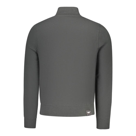 Accademia Militare Black Cotton Men Sweatshirt