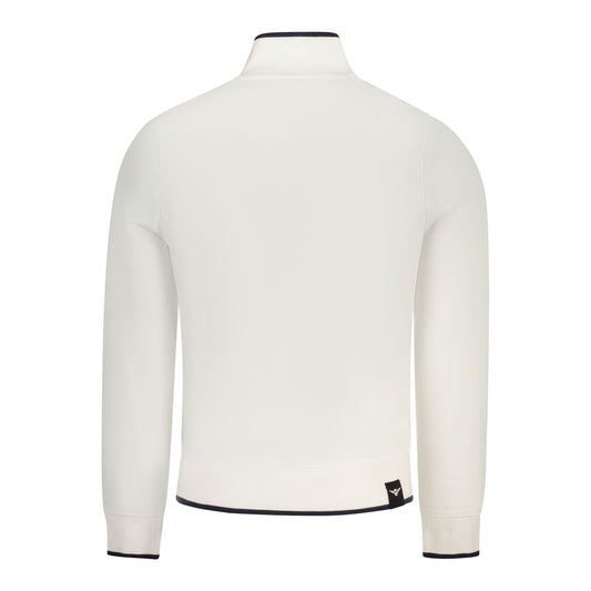 Accademia Militare White Cotton Men's Sweatshirt