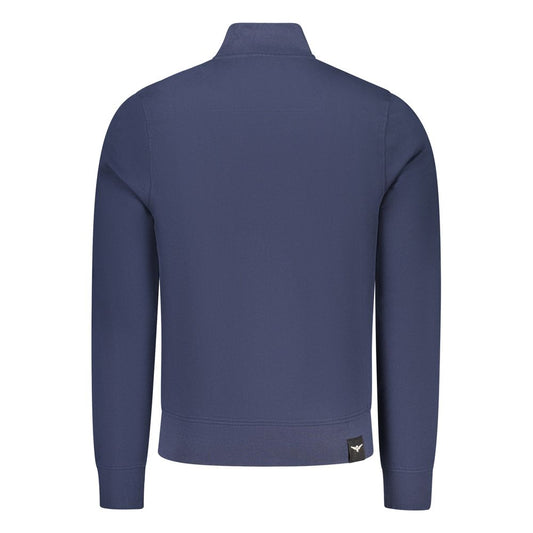 Accademia Militare Blu Cotton Men Sweatshirt