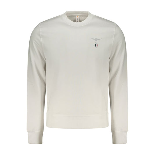Accademia Militare White Cotton Men's Sweatshirt