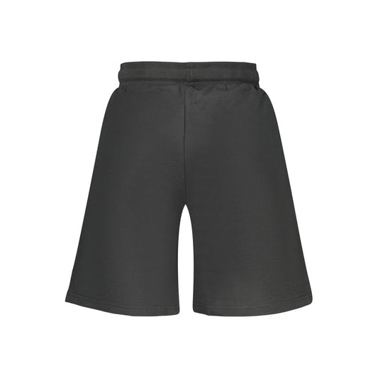 Accademia Militare Black Cotton Men's Sweatpants