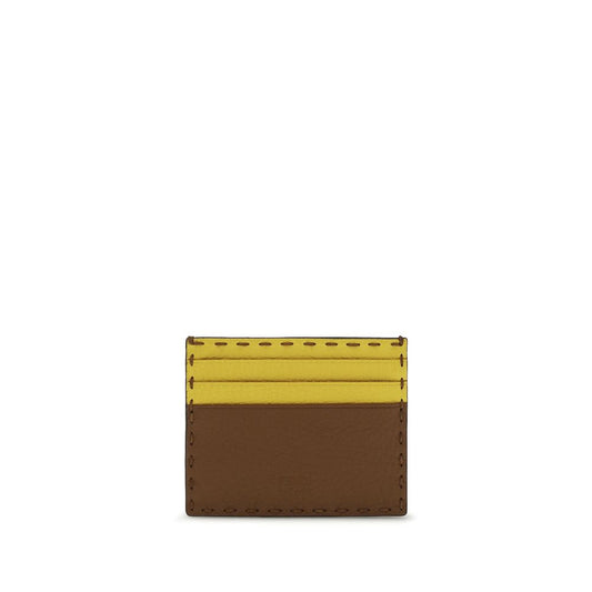 Fendi Multicolor Calf Leather Bos Taurus Wallet