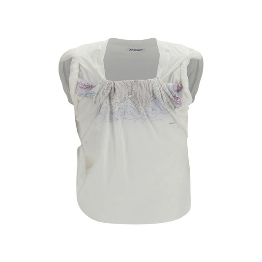 Our Legacy White Cotton T-Shirt