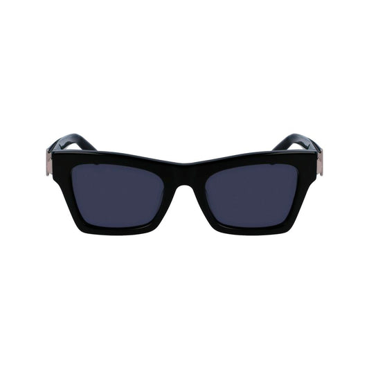 Ferragamo Black Acetate Sunglasses