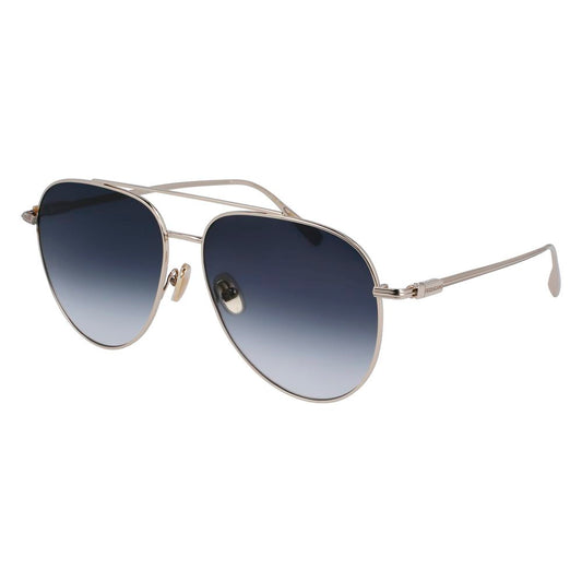 Ferragamo Gold Metal Sunglasses