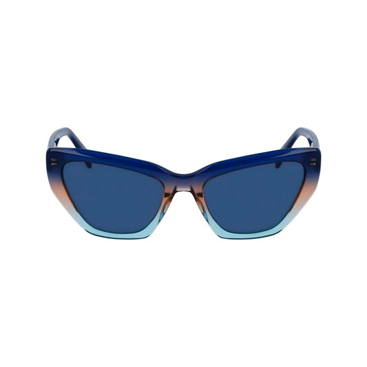 Liu Jo Blue Acetate Sunglasses
