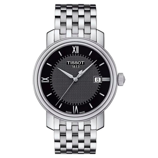 Tissot Gray Stainless Steel Dress Watch