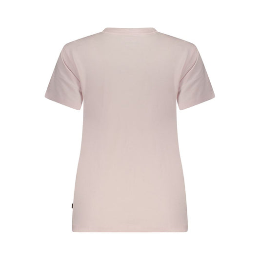 Guess Jeans Pink Cotton T-Shirt