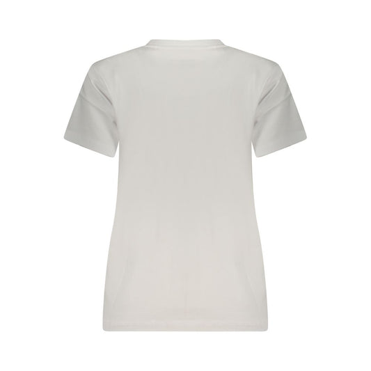 Guess Jeans White Cotton T-Shirt