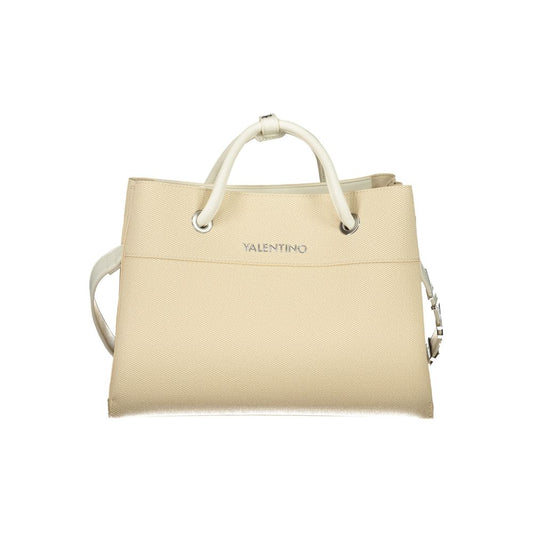 Mario Valentino Beige Polyethylene Handbag