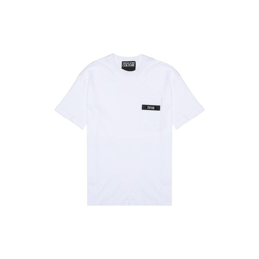 Versace Jeans White Cotton T-Shirt