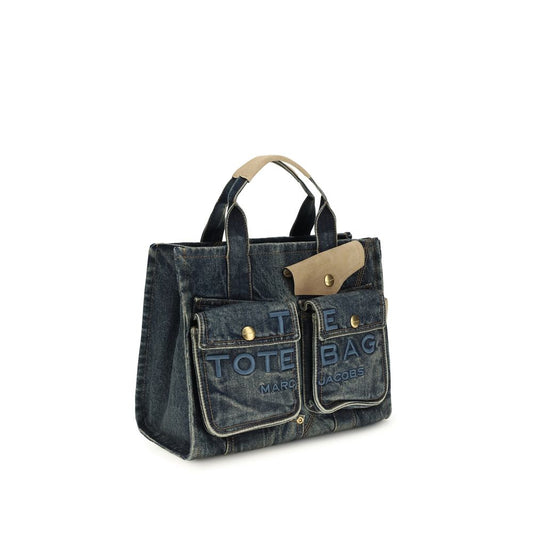 Marc Jacobs Blue Cotton Shoulder Bag