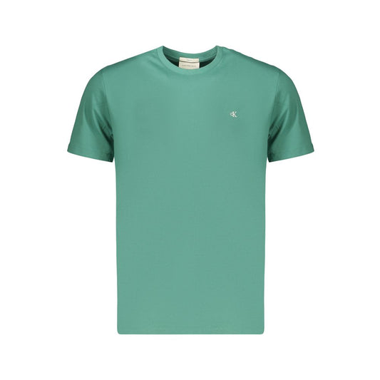 Calvin Klein Green Cotton Men's T-Shirt